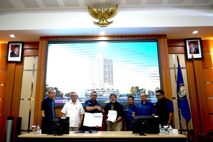 WEGE Resmi Teken Kontrak Pembangunan Proyek Tower Undip Tembalang Senilai Rp213 Miliar