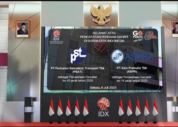 BEI Sambut Dua Emiten Baru, PSAT dan ASPR Resmi Melantai di Pasar Modal Tanah Air