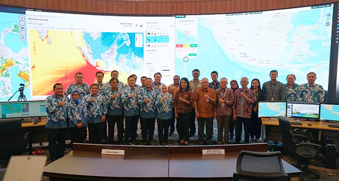 Wamen PU Apresiasi Teknologi Tahan Gempa Gedung Ina-MHEWS BMKG Garapan WEGE