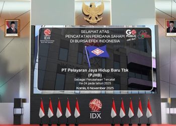 Pelayaran Jaya Hidup Baru (PJHB) Resmi Melantai di BEI