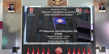 Pelayaran Jaya Hidup Baru (PJHB) Resmi Melantai di BEI