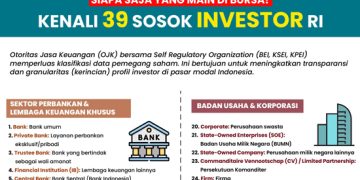 OJK Perluas Klasifikasi Investor Jadi 39 Kategori, Dorong Transparansi Pasar Modal