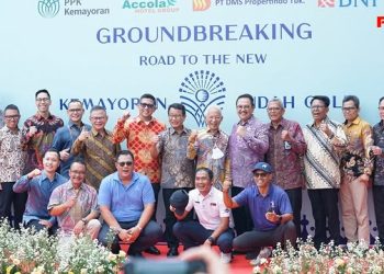 Anak Usaha DMS Propertindo (KOTA) Groundbreaking Renovasi Golf Bandar Kemayoran