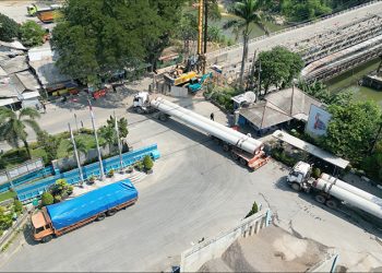 WTON Kirim 633 Tiang Pancang, Ambil Peran Untuk Pelabuhan di Kawasan Industri Malili