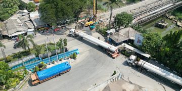 WTON Kirim 633 Tiang Pancang, Ambil Peran Untuk Pelabuhan di Kawasan Industri Malili