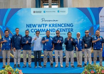 Krakatau Steel (KRAS) Perkuat Bisnis Air, Operasikan WTP Krenceng II Berkapasitas 600 LPS