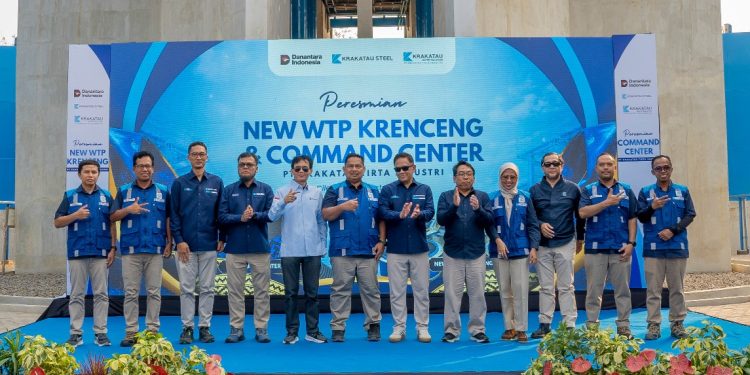 Krakatau Steel (KRAS) Perkuat Bisnis Air, Operasikan WTP Krenceng II Berkapasitas 600 LPS