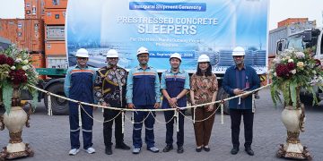 WIKA Kobe Kirim Perdana Bantalan Rel Beton untuk Proyek Metro Manila Subway Filipina